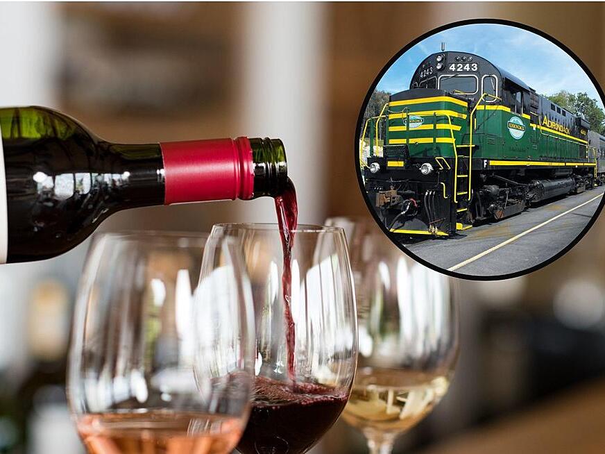 Scenic Beer and Wine Train Offering Sips and Sights in Upstate NY