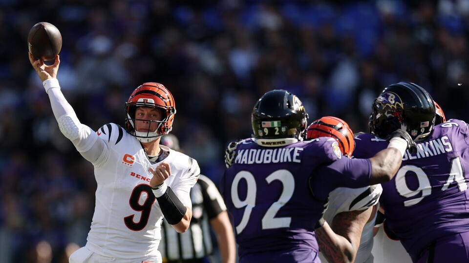 Bengals score two TDs to take 14-13 lead over Ravens in third quarter ...