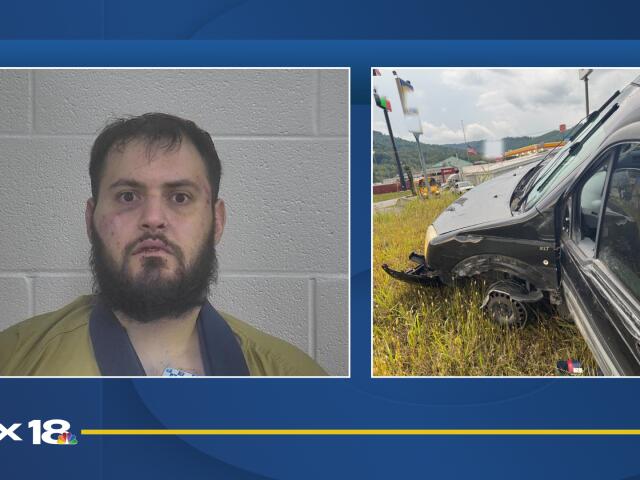 Man arrested after vehicle goes 'airborne' following multi-county chase ...