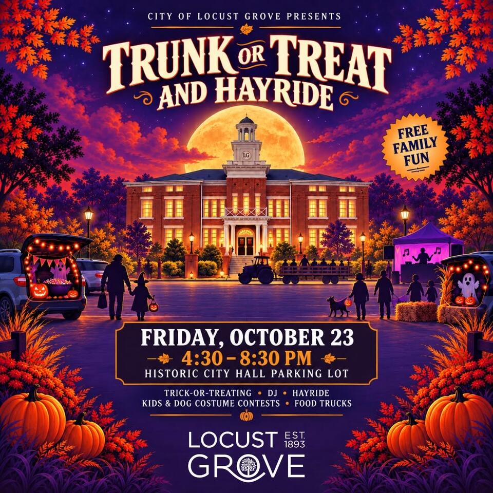 Locust Grove Trunk or Treat & Hayride Oct. 23 - NewsBreak