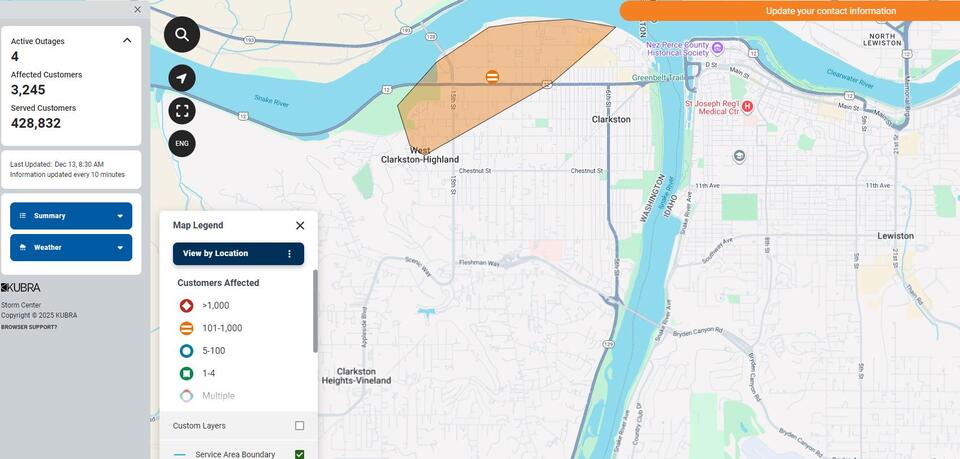 Multiple Outages Leave Over 3,200 Without Power in Clarkston Area ...