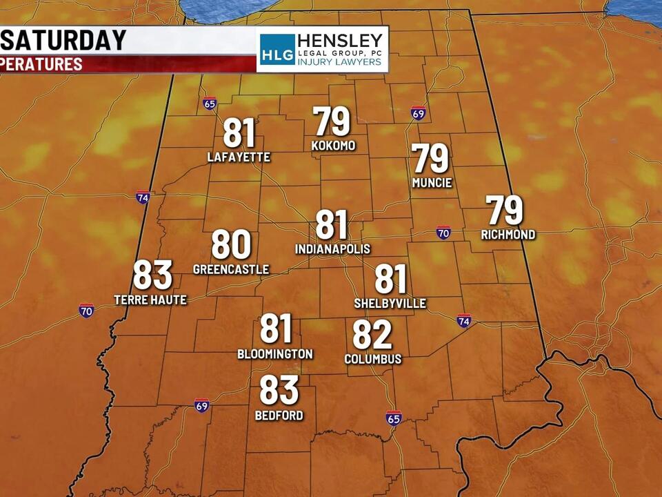Friday rain chance leads way to tolerable conditions this weekend