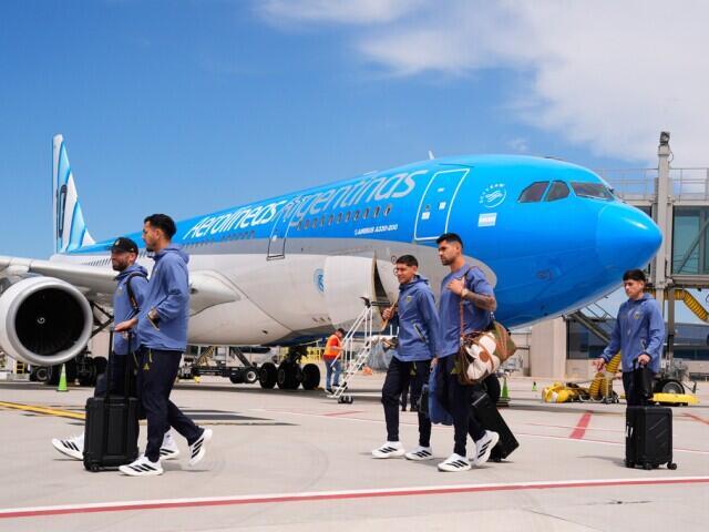 Argentina national team arrives at KCI Airport ahead of World Cup