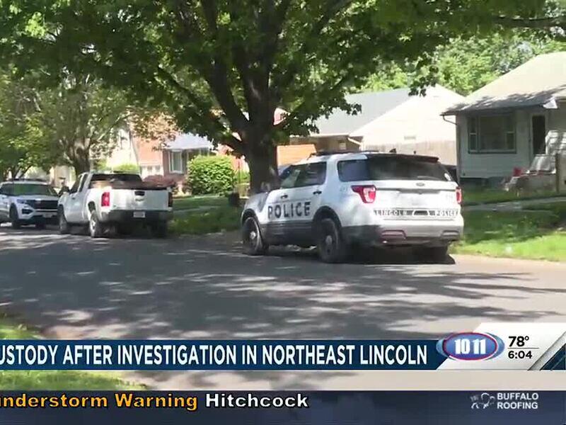 One person in custody following investigation in northeast Lincoln