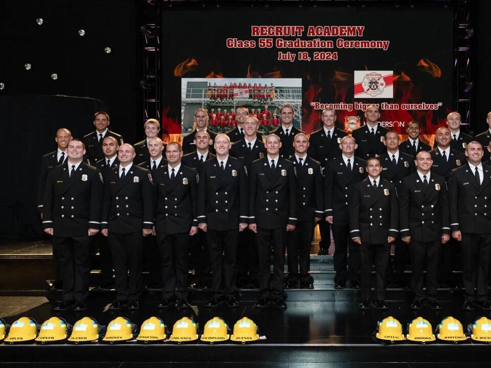 Henderson Fire Department celebrates graduation of largest-ever ...