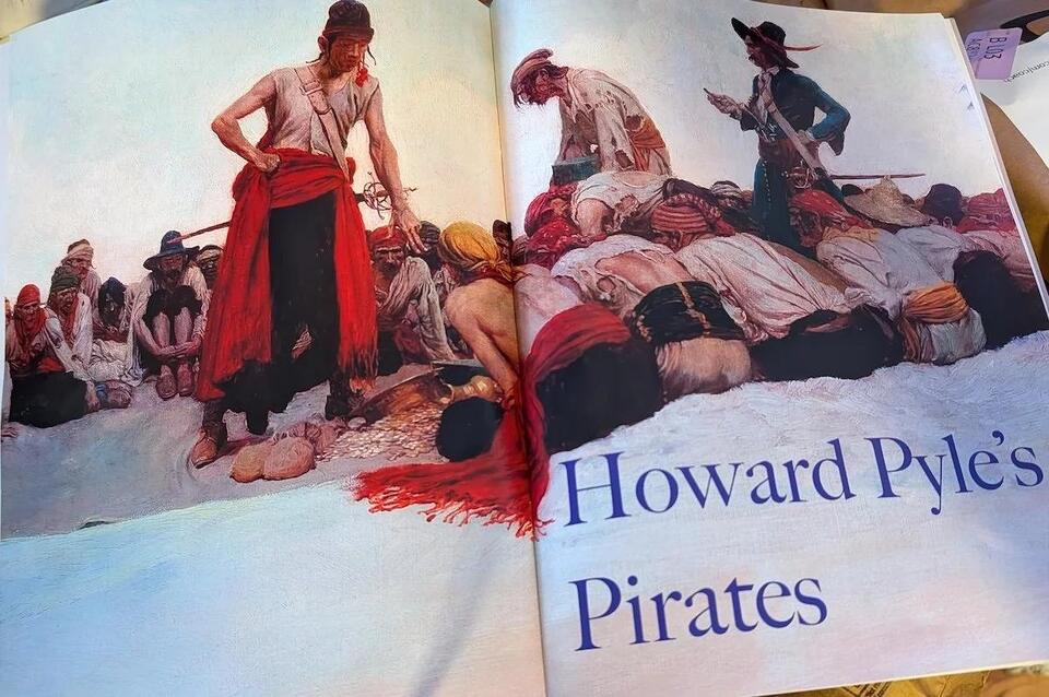 Tracey Landmann article on Howard Pyle's pirates published in Marine ...