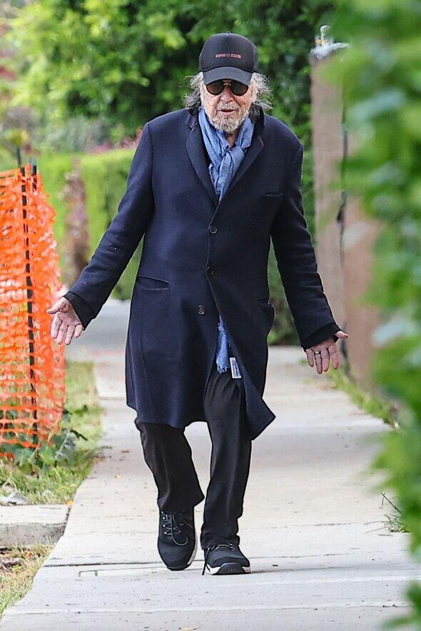 Al Pacino, 85, enjoys animated walk as he's spotted alone in Los ...