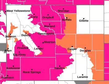 NWSR issues Red Flag Warning for Fremont County, Aug. 2-3