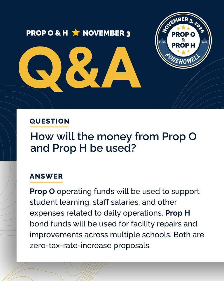 Francis Howell details Prop O and Prop H uses - NewsBreak