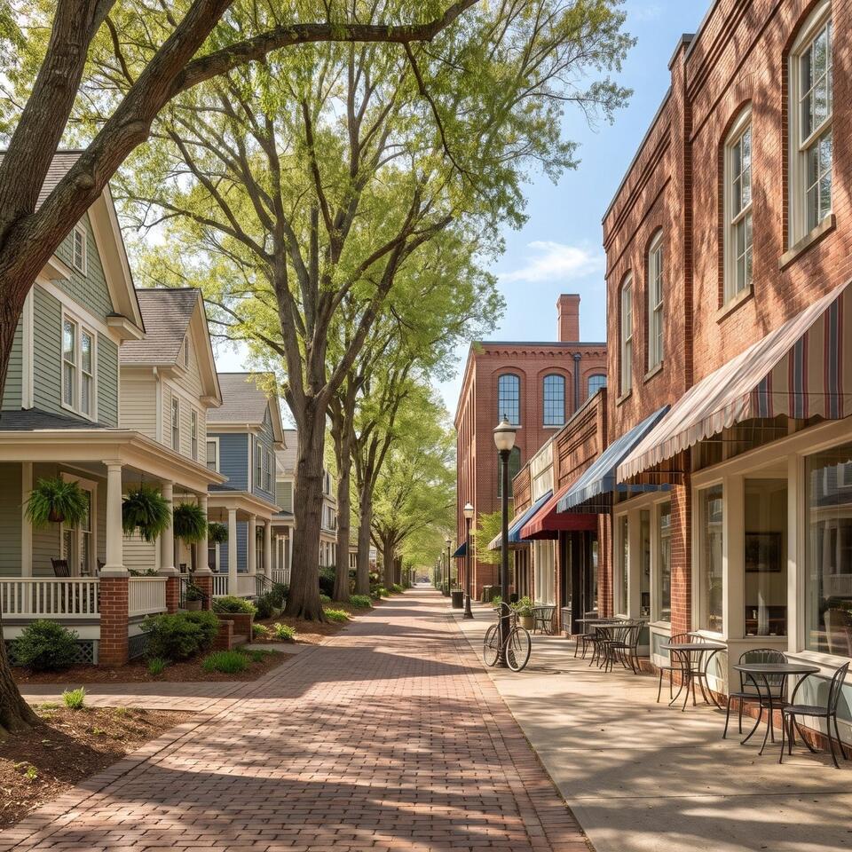 11 North Carolina Neighborhoods That Score Surprisingly Well for Walkability