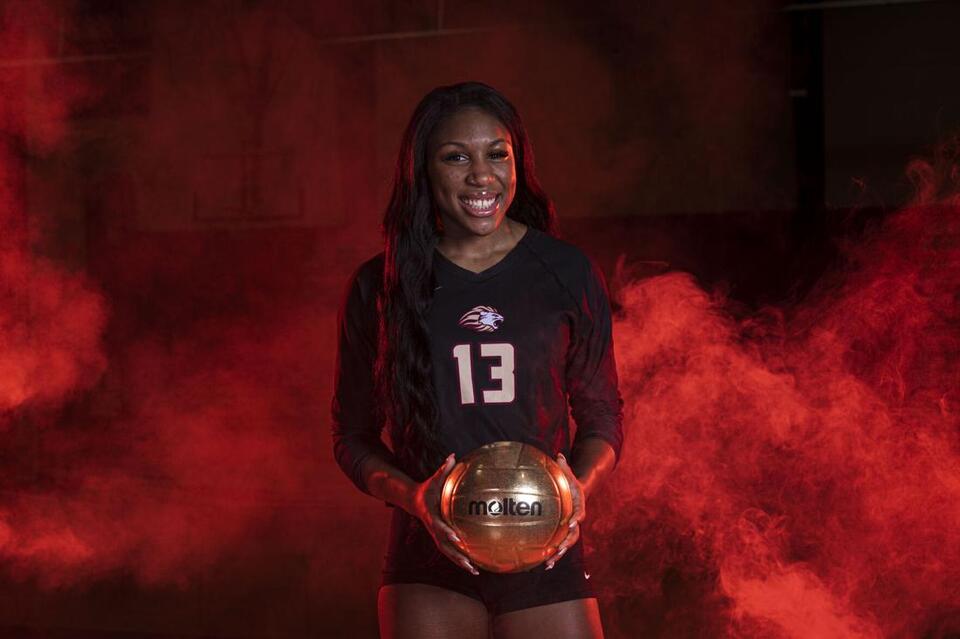 Work ethic defines Hebron Christian volleyball star Jade Howard