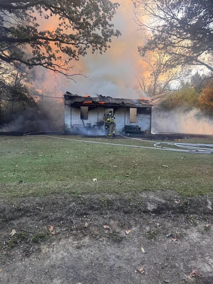 Vacant Structure Destroyed by Fire on Sid Nash Road - NewsBreak