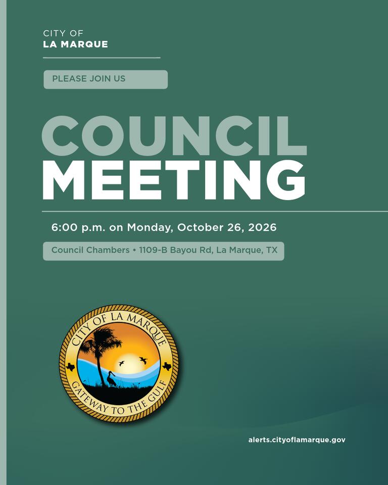 📢 La Marque Council meeting Oct. 26 covers budget and 911 dispatch ...