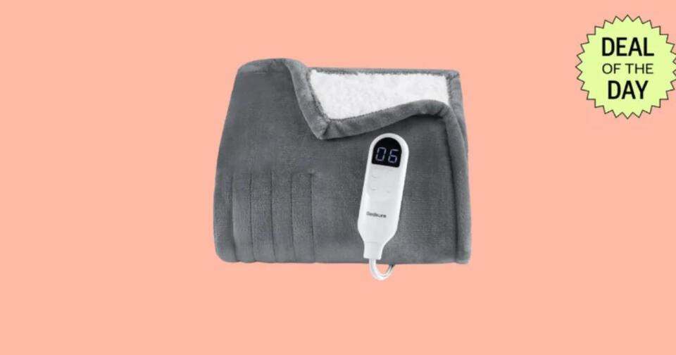 Winter is coming — this heated blanket can keep you warm, and it’s 46% off for a limited time only