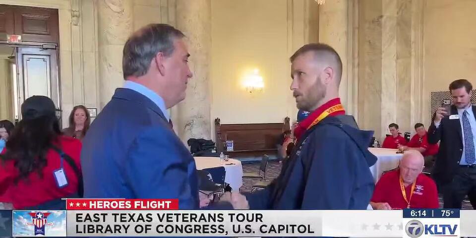 East Texas veterans tour U.S. Capitol on Brookshire Heroes Flight ...