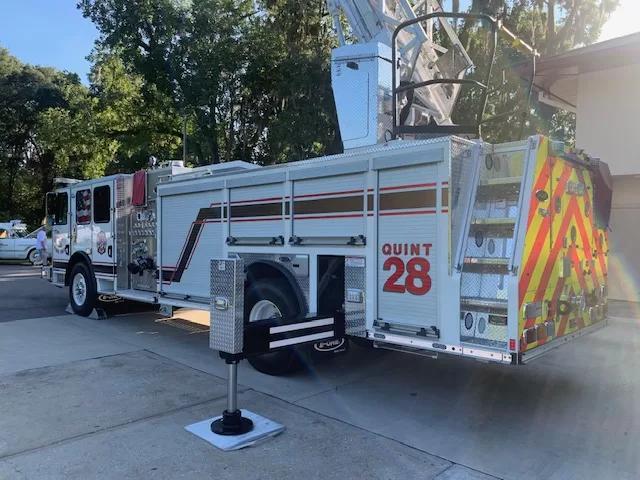 Newberry Fire Department holds “Push-in Ceremony” for new Quint fire ...