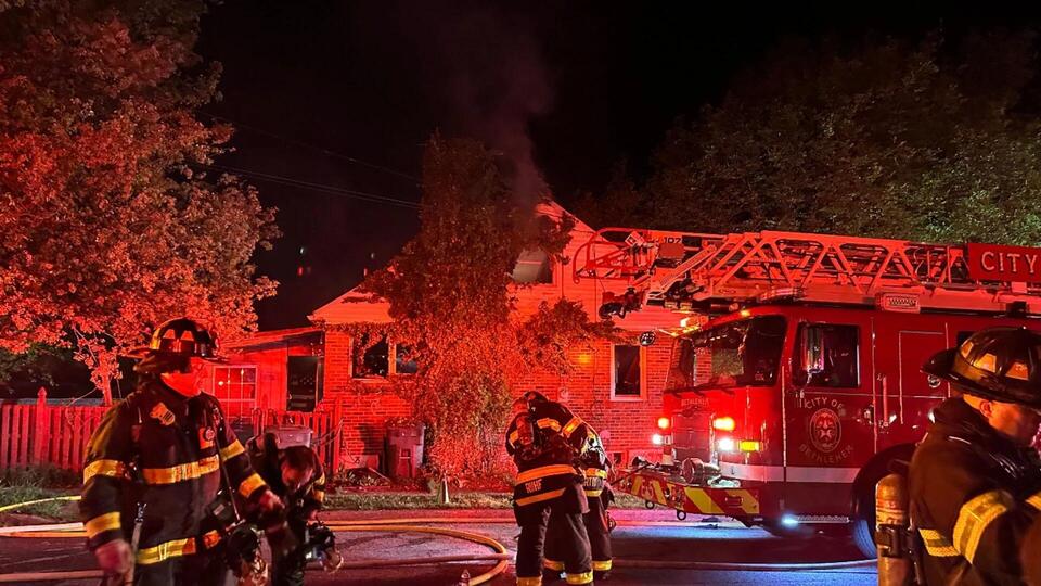 Crews work to put out house fire in Bethlehem - NewsBreak