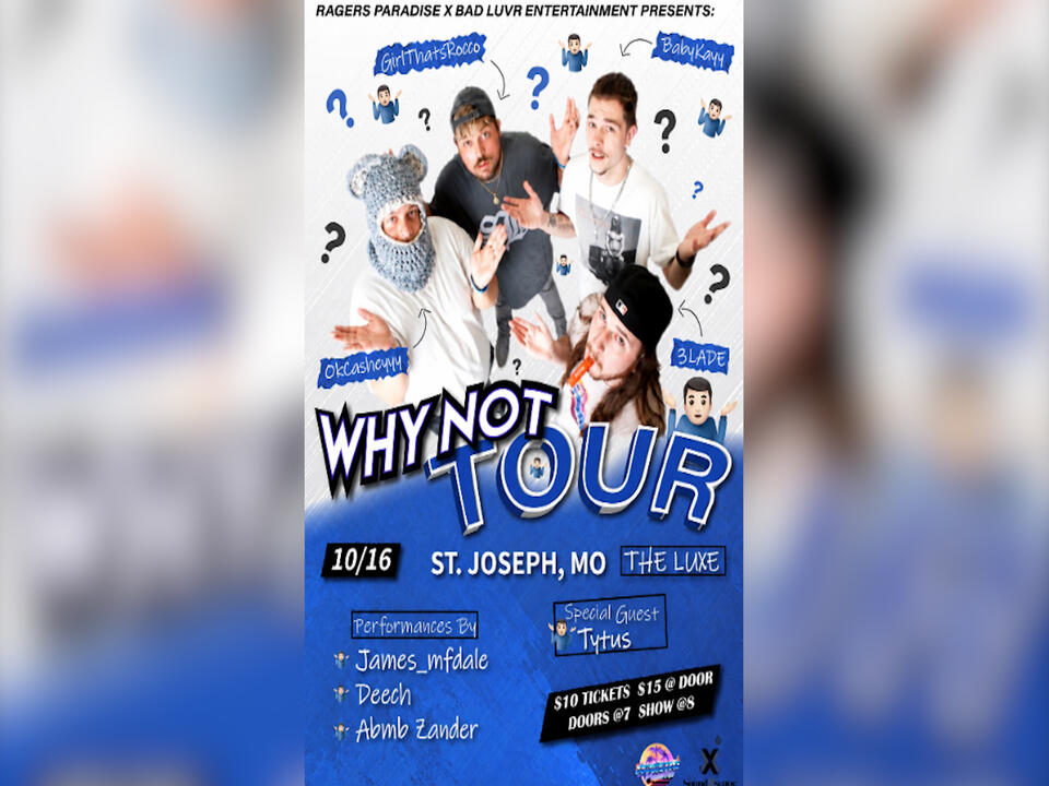 Local Hip Hop artist Blade Lake brings ‘Why Not Tour’ to St. Joseph ...