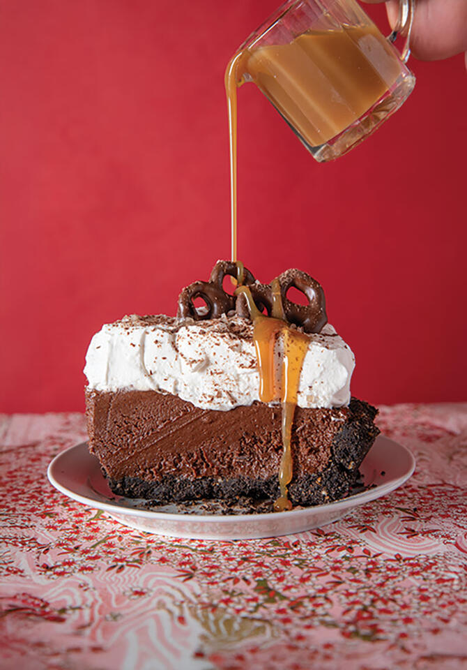 Augustine Restaurant’s Salted Bourbon French Silk Pie Recipe