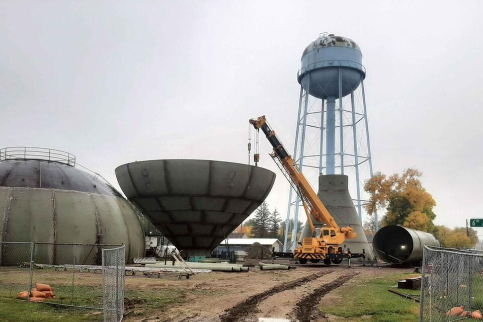 Sidney City Council Tours North Park Water Tower Replacement Project ...
