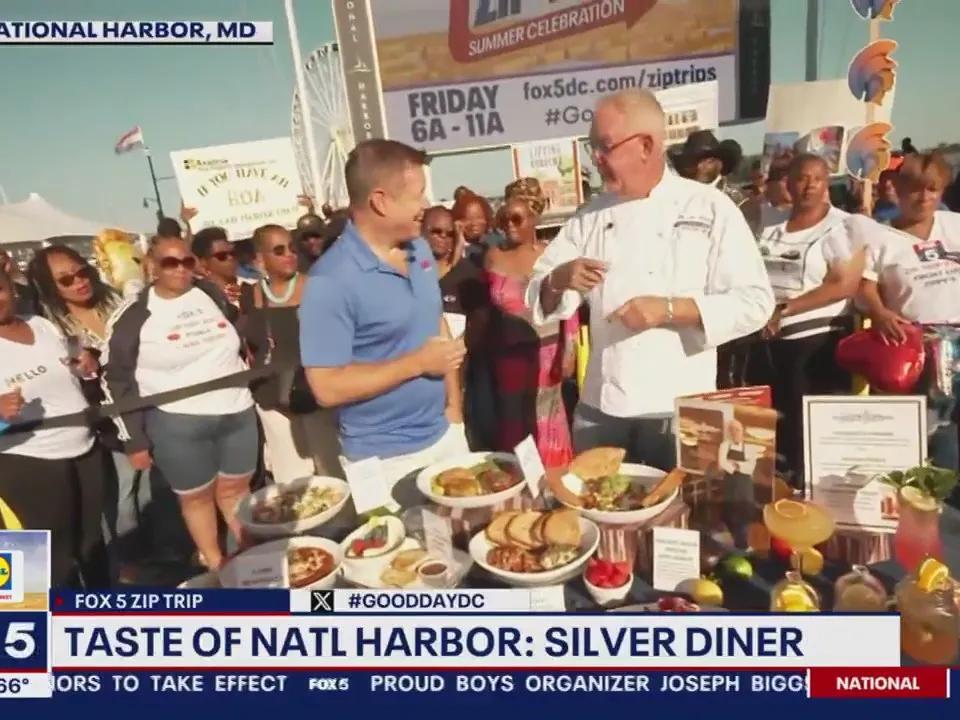 Taste of Silver Diner at National Harbor!