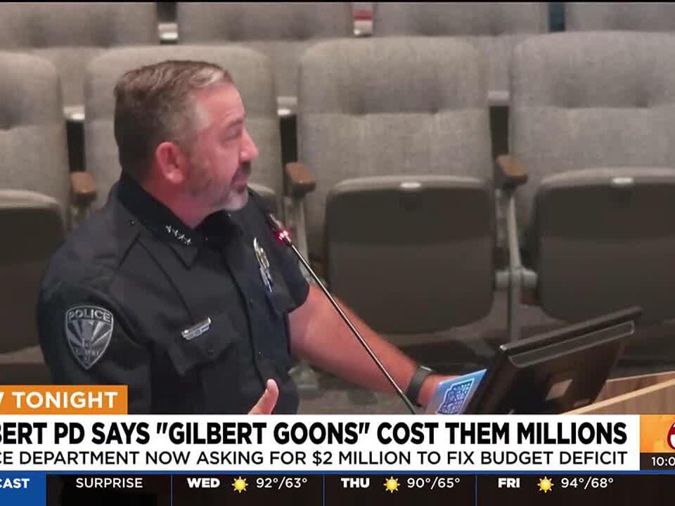 Gilbert PD says 'Gilbert Goons' cost them millions