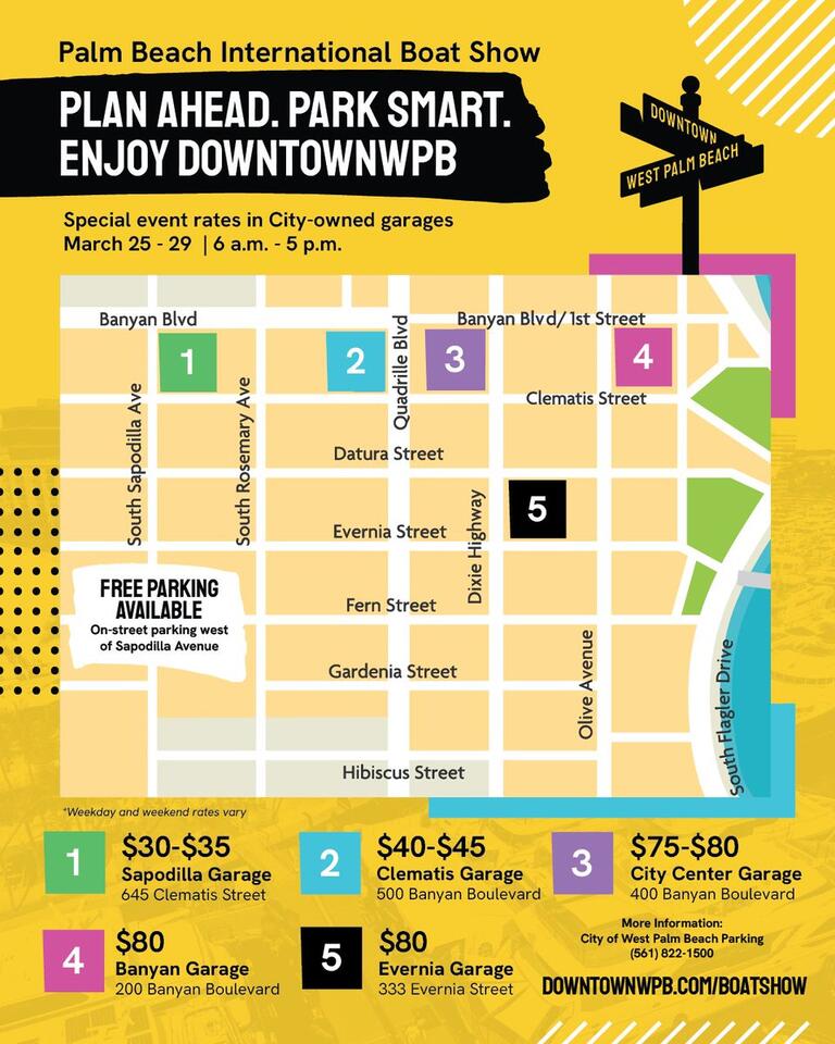 Special Parking Rates for Boat Show Week - NewsBreak