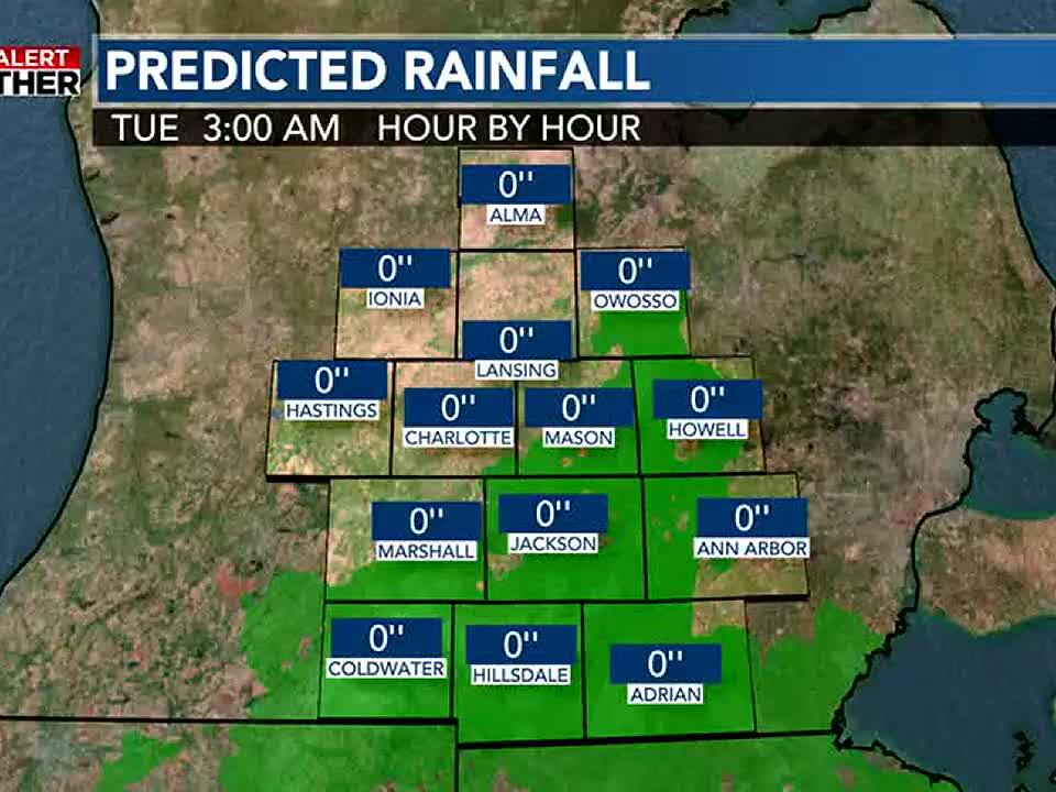 Rain And A Few Thunderstorms Today Into Tonight
