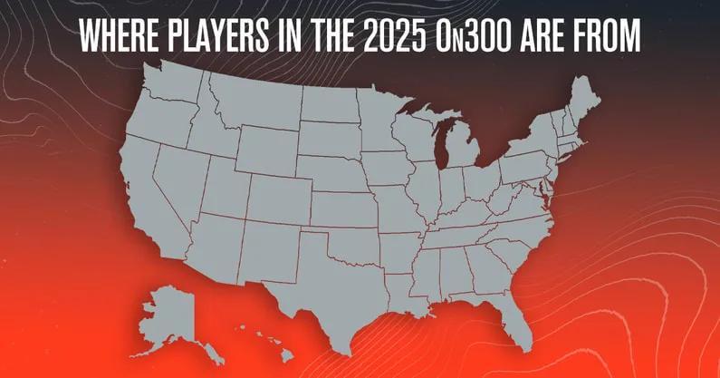 States with the most recruits in the final 2025 On300 rankings NewsBreak