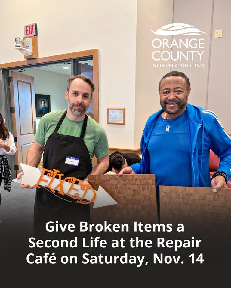 Community Repair Café in Hillsborough Nov. 14 - NewsBreak