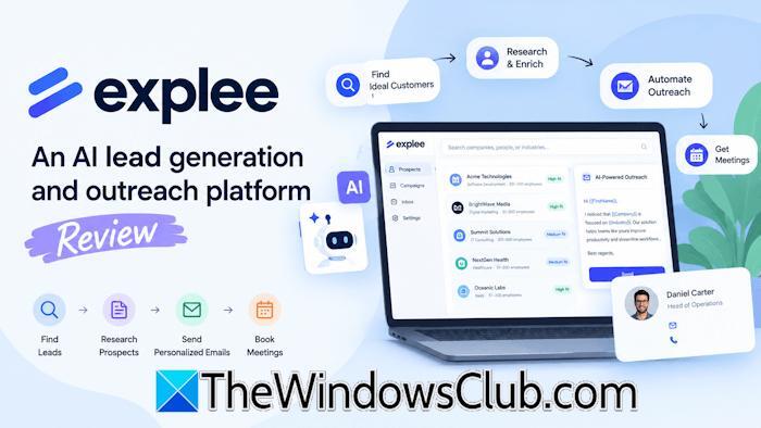 Explee Review: AI lead generation and outreach platform - NewsBreak