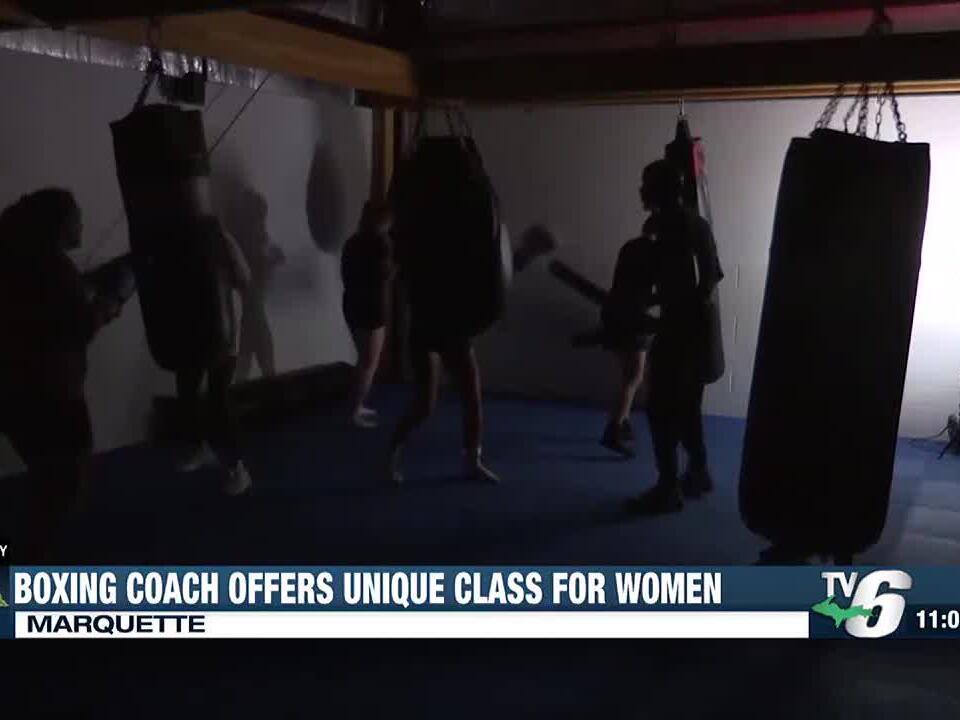 Marquette boxing coach offers boxing class for women