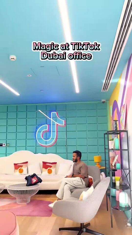 Magic at the Dubai Tiktok office magic magicshow magician - NewsBreak