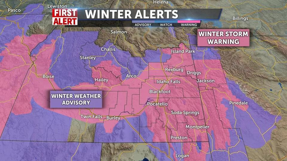 Extreme Cold Warning Wednesday night; Winter Storm Warning starting ...