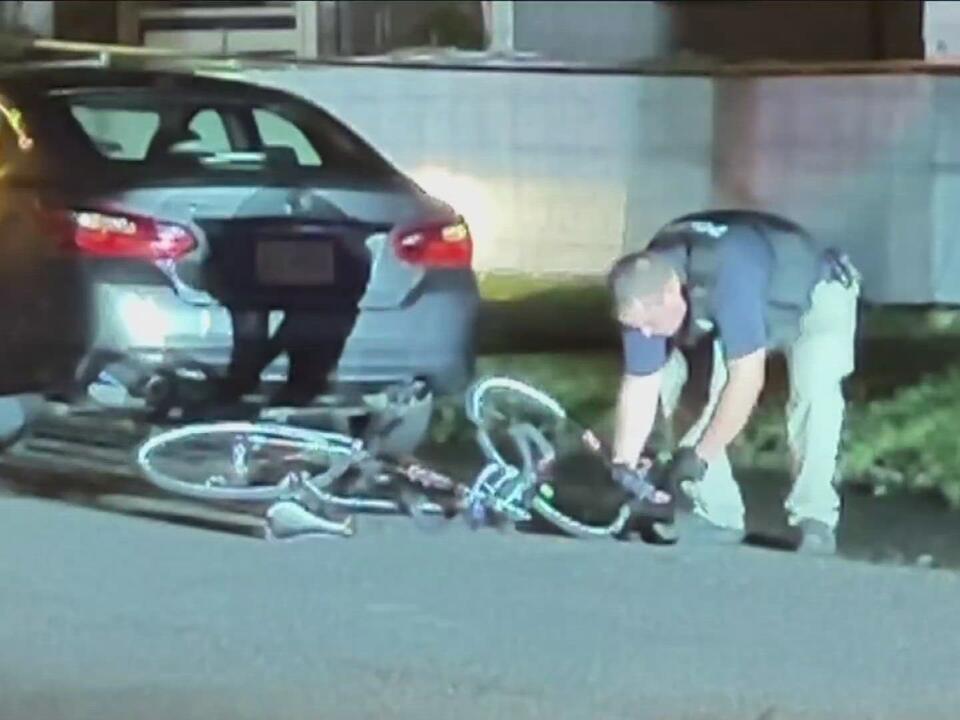 Police: Bicyclist in critical condition after being hit by car