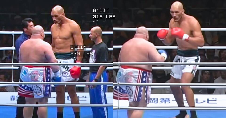 Watch: Titans Collide as Butterbean Takes on the Towering Montanha ...