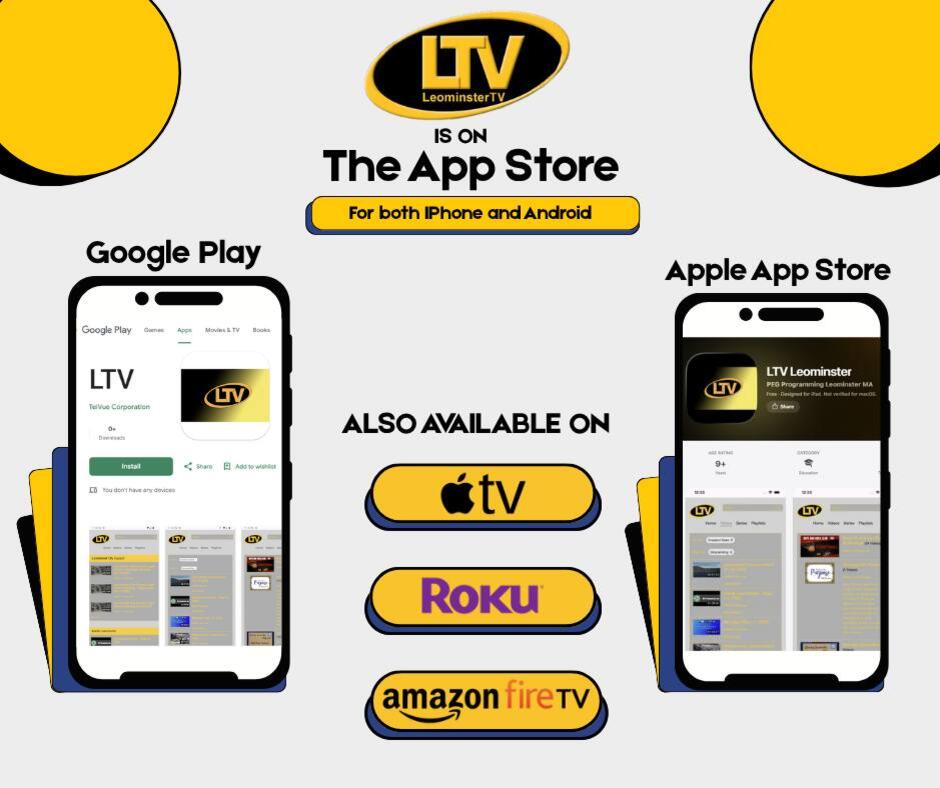 Leominster.TV app now free on major platforms - NewsBreak