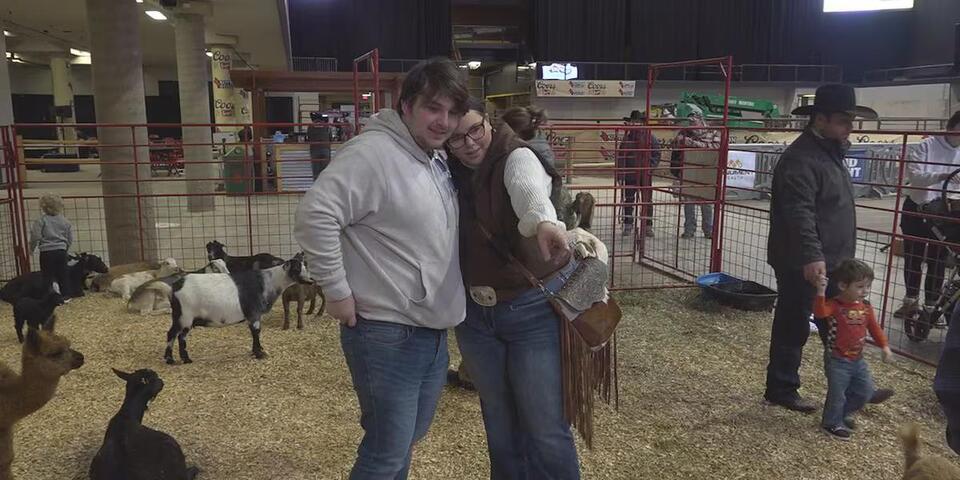Adorable frenzy at Stock Show Rodeo petting zoo - NewsBreak
