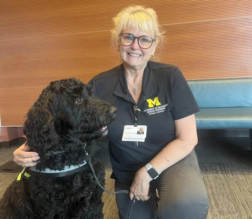 Therapy dogs at Sparrow bring smiles and comfort to patients - NewsBreak