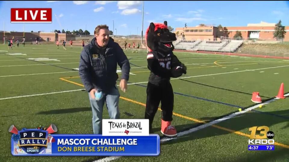 Pep Rally Report: Mascot Challenge featuring Lewis-Palmer High School’s ...