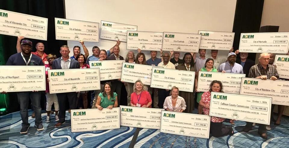 $412K+ in recycling grants awarded to Birmingham, Jefferson + Shelby counties