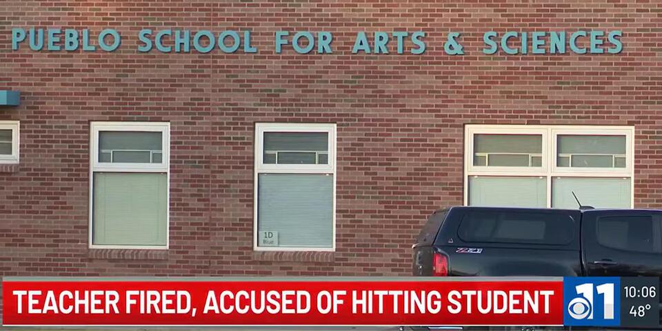 Teacher fired after allegedly hitting student at Pueblo school - NewsBreak