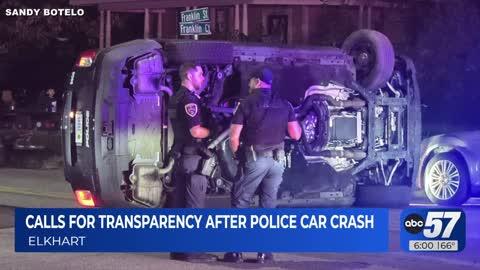 Car owner responds after Elkhart sergeant crashes into parked car