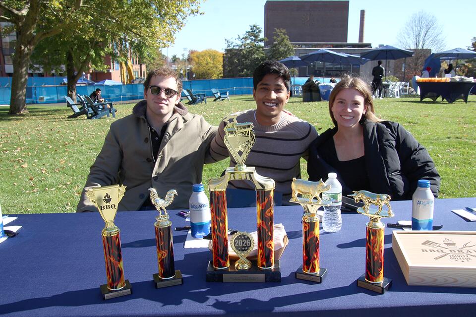 Bantams Battle in Chartwells’ Blazing BBQ Brawl On Gates Quad - NewsBreak