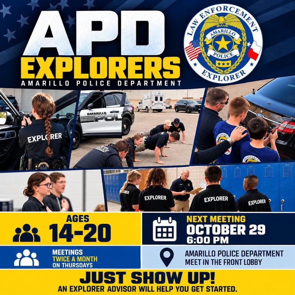 Police Explorer info meeting for ages 14–20 - NewsBreak