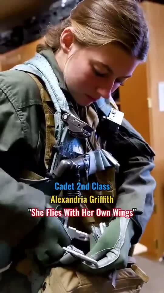 Cadet 2nd Class Alexandria Griffith She Flies With Her Own Wings ...