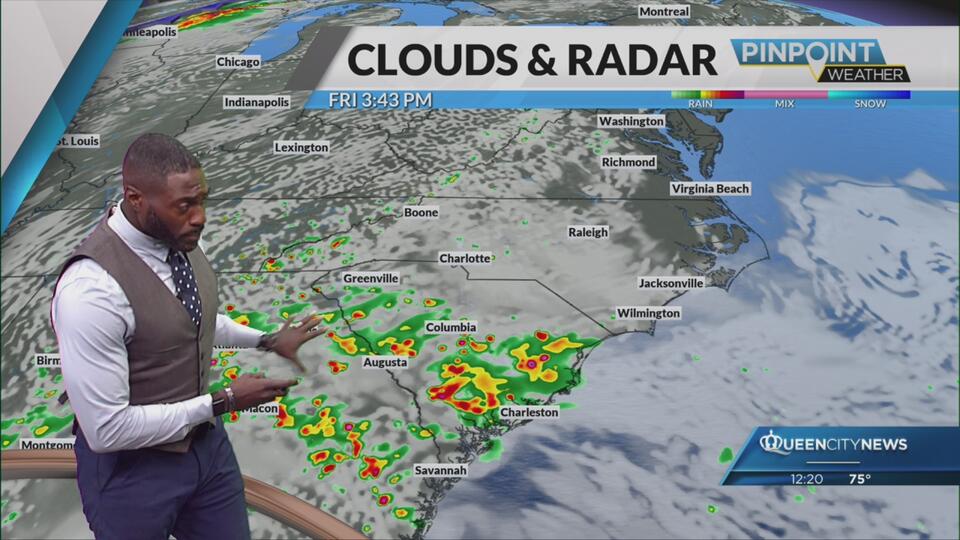 Rain tapers off Friday for Carolinas, returns for weekend - NewsBreak