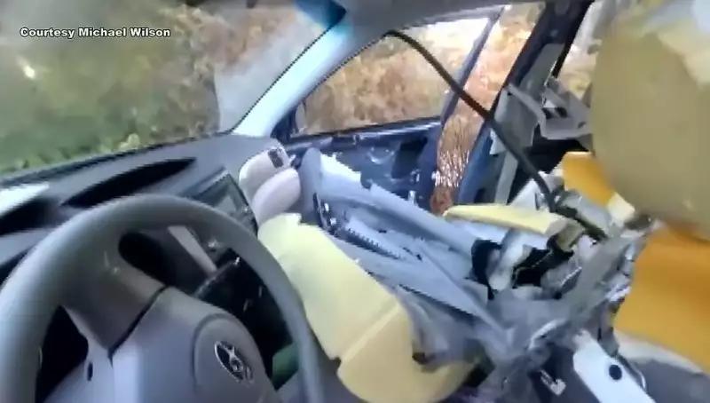 After Trapping Himself in Car, Bear Goes on a Tear
