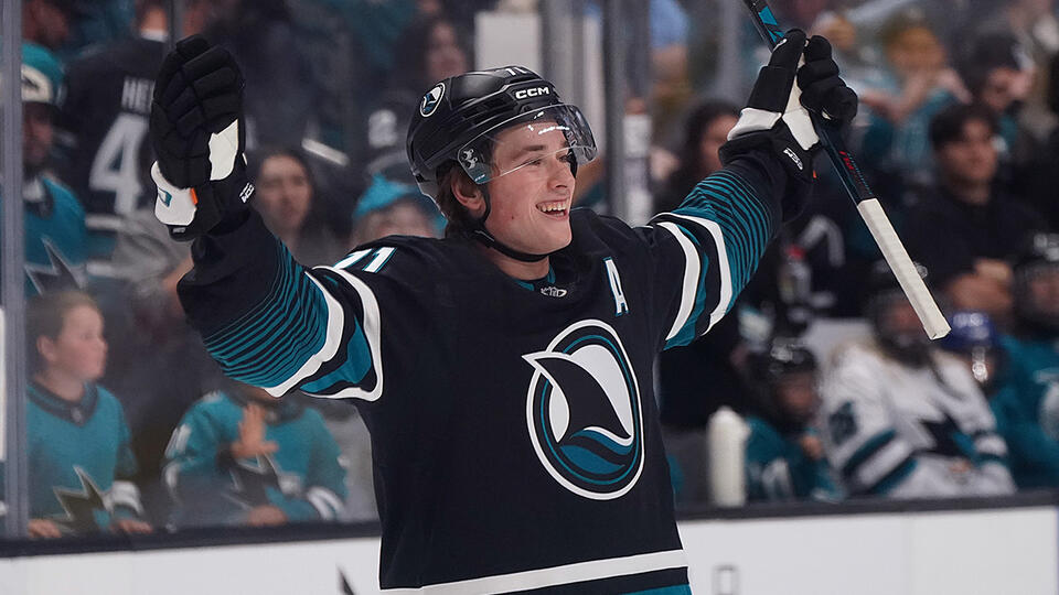 Macklin Celebrini pens heartfelt letter to Sharks fans after 2025-26 ...