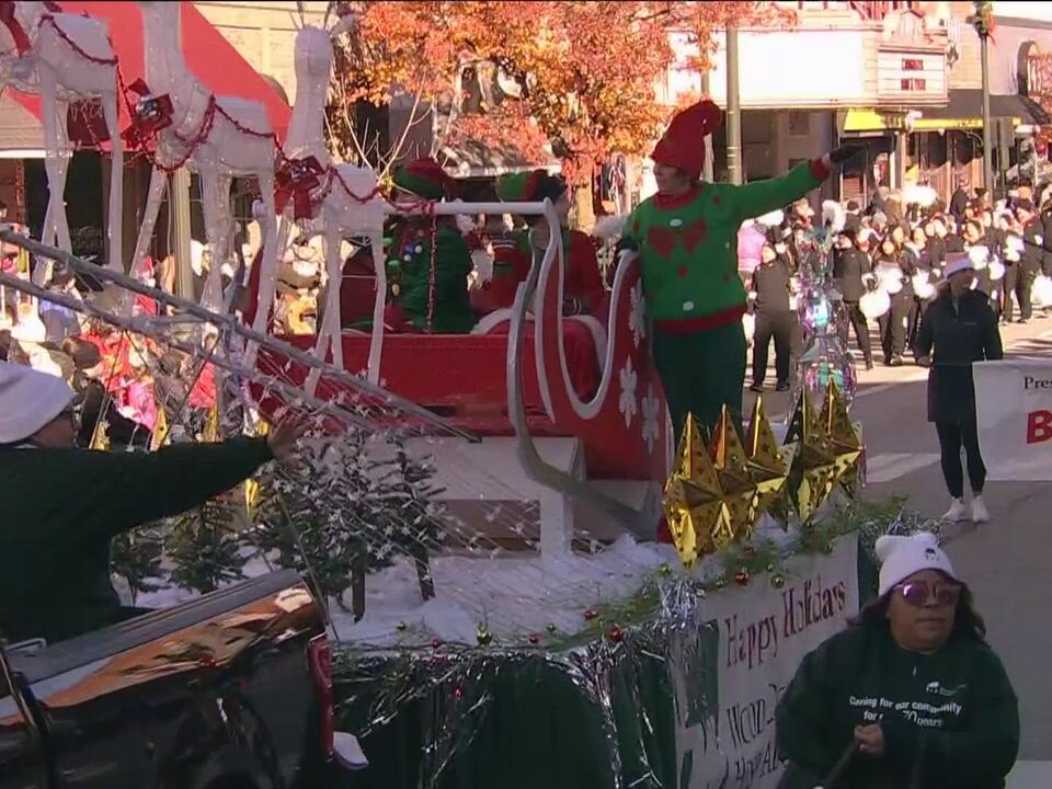 Everyone is in the spirit of the season at the BG Holiday Parade
